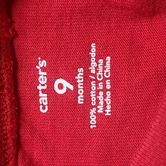 LITTLE BOY'S CARTER'S TEDDY BEAR ONESIE - Picture 2 of 5